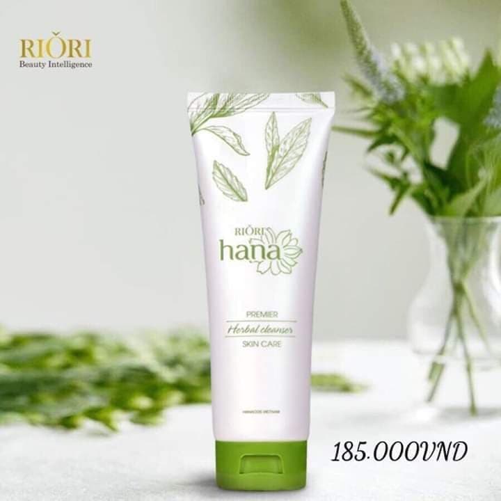Sữa rửa mặt Riori - Herbal Cleanser 120g