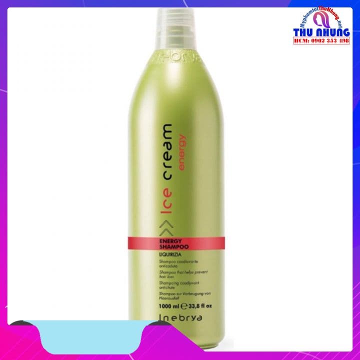 [HCM]Dầu gội Inebrya Energy chống rụng tóc 1000ml