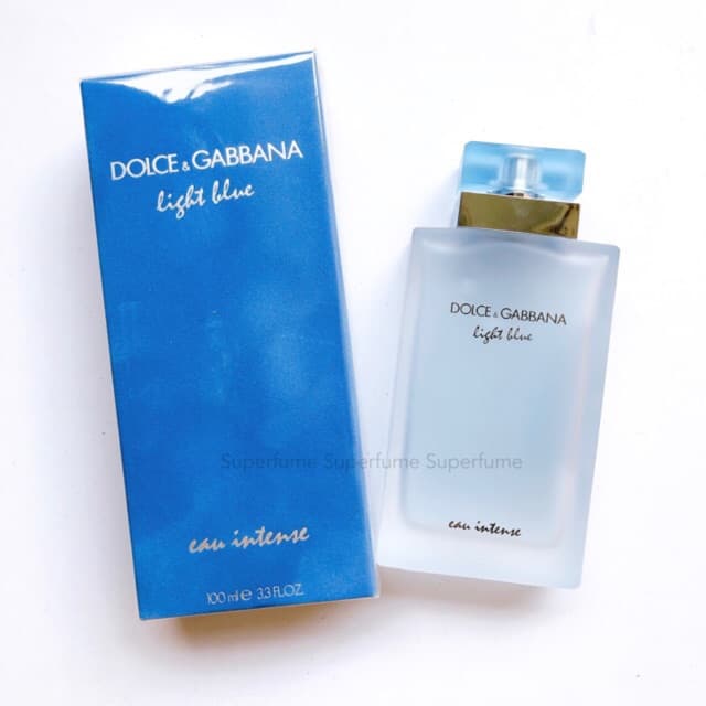 [ Mẫu Thử ] Nước Hoa Dolce&Gabbana Dg Light Blue Eau Intense Women 10Ml Spray / Chuẩn Authentic