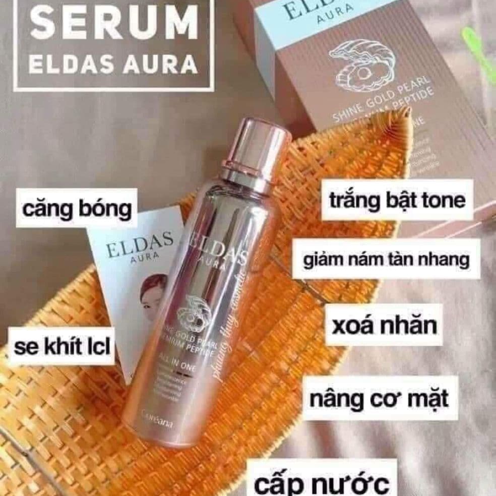 Serum tế bào gốc Eldas Aura - phép màu cho làn da hư tổn💝
