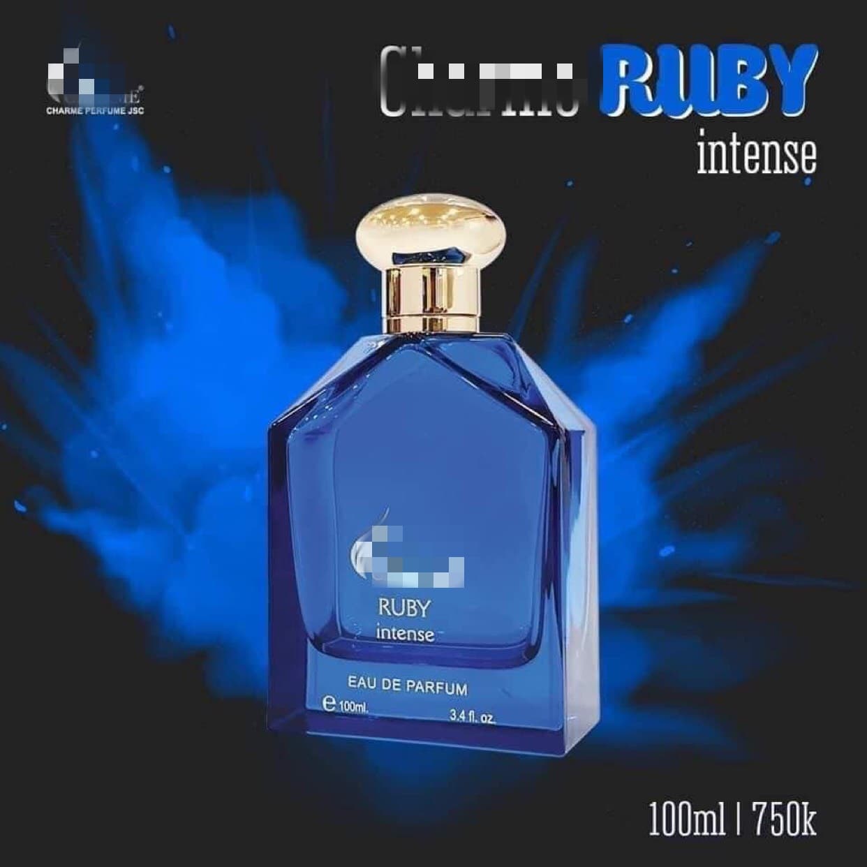 Nước hoa Nam Ruby 100ml