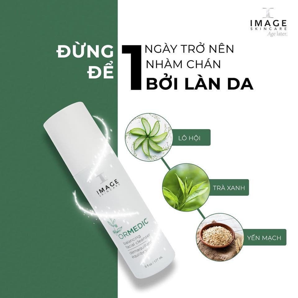 [HÀNG CÔNG TY] Sữa Rửa Mặt Cân Bằng Da Image Skincare Ormedic Balancing Facial Cleanser 177ml/340ml - SimmyShop