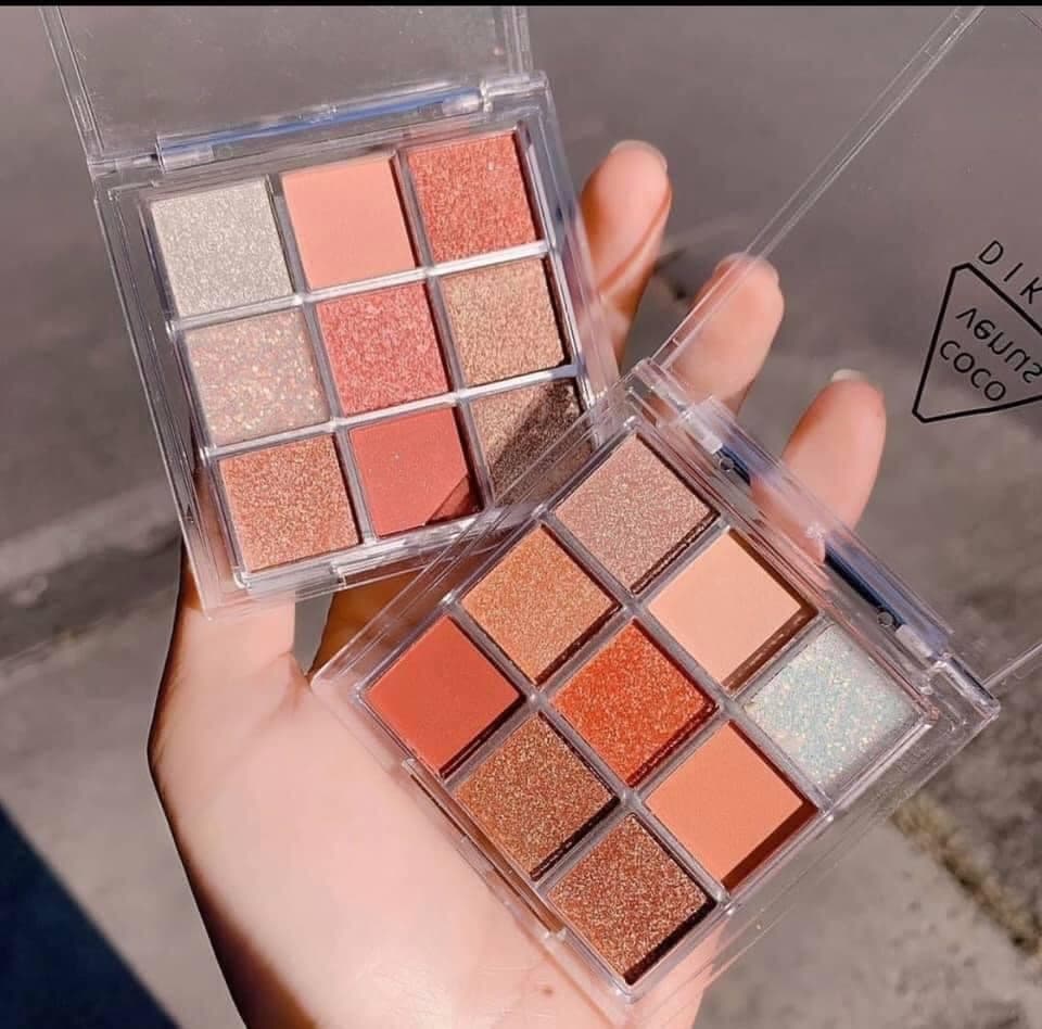 Bảng phấn mắt bắt sáng 9 ô Coco Venus Dikalu 7g