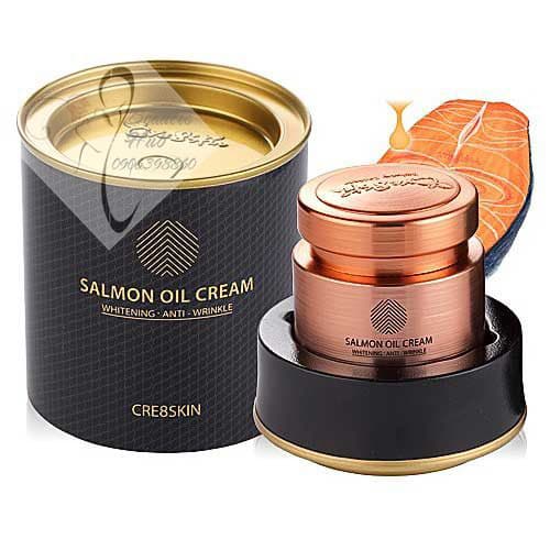 [HCM]Kem Dưỡng Da Chống Lão Hóa Cá Hồi Cre8skin Salmon Oil Cream Hàn Quốc