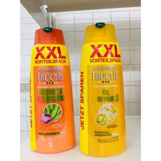 Dầu gội chăm sóc tóc hư tổn Garnier Fructis 725ml - Đức