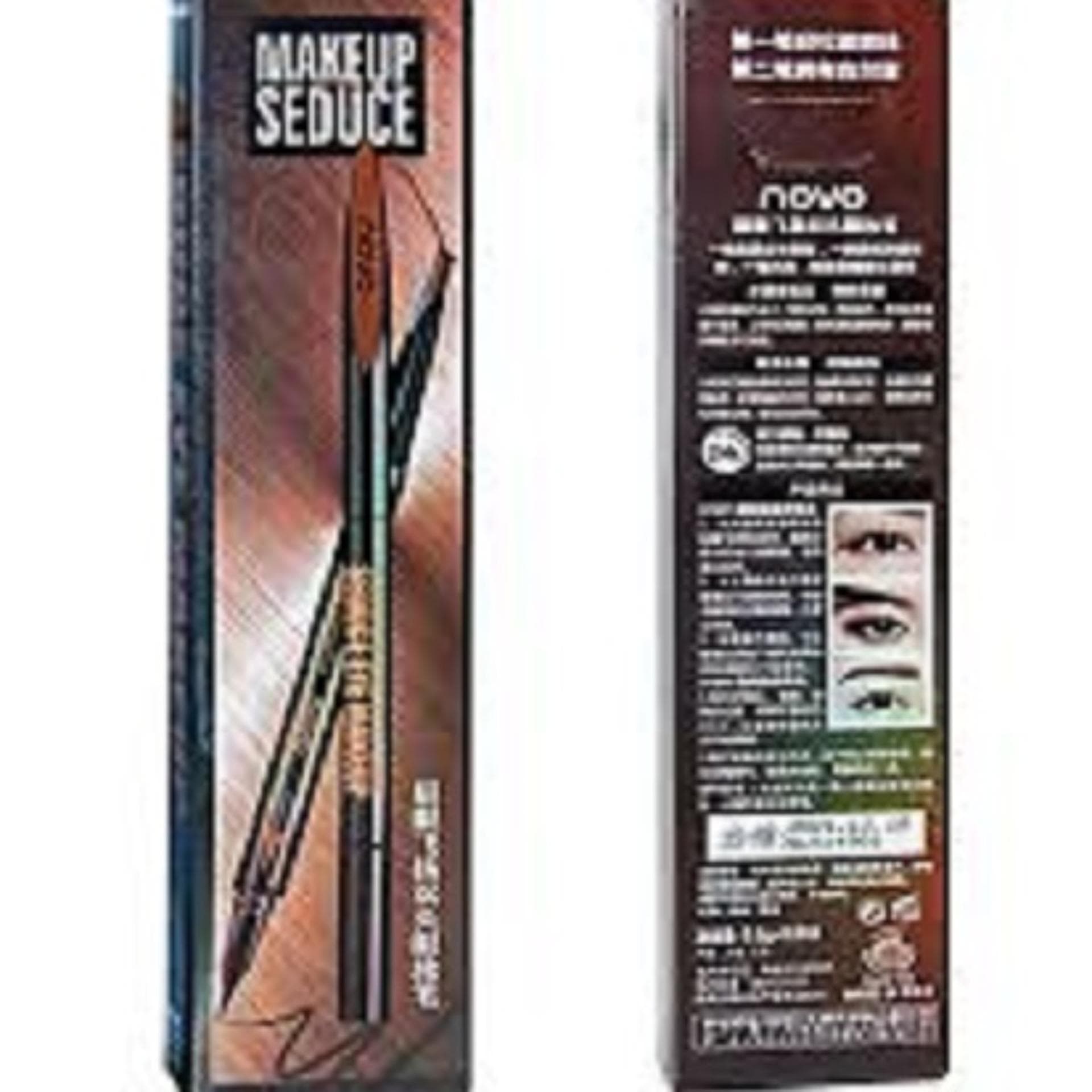 Bút Chì kẻ mày 2in1 NoVo Makeup Seduce (kẻ mày + kẻ mắt)