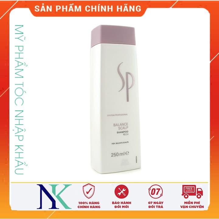 [HCM]Dầu Gội Chống Rụng & Cân Bằng Độ Ẩm Da Đầu Sp Wella 250Ml