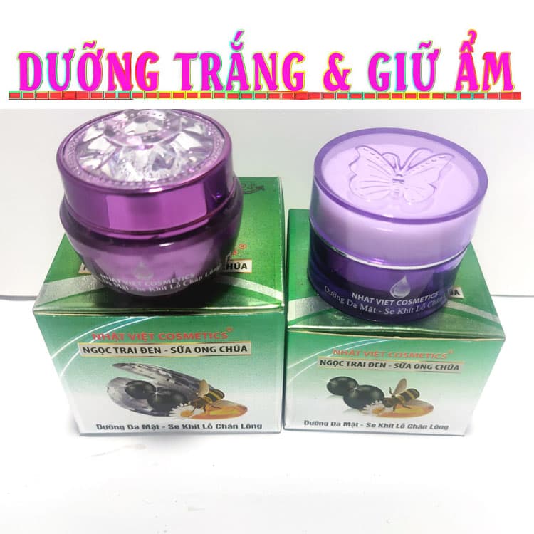Kem dưỡng trắng da mặt se khít lô chân lông chống nắng Nhật Việt