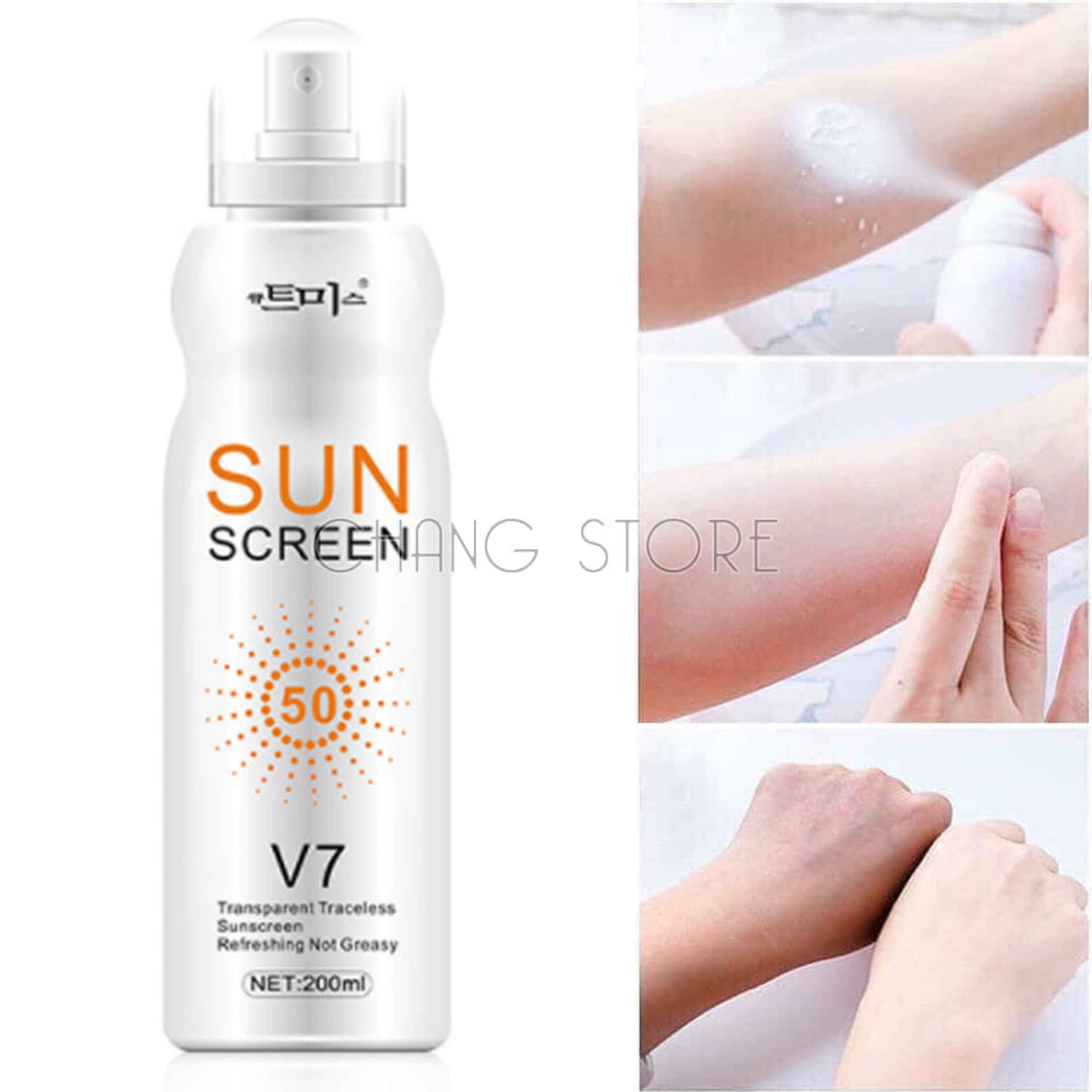 [HCM]Kem xịt chống nắng SunScreen V7 Hàn Quốc-Tredepstore