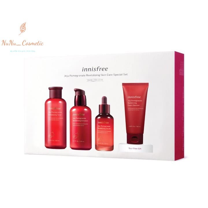 [HCM]Set dưỡng da lựu đỏ Innisfree 4 sản phẩm