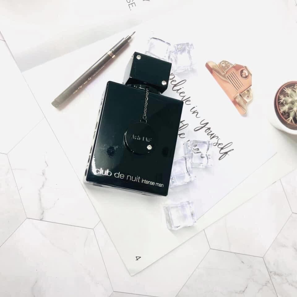 [HCM]Nước Hoa Nam AMAF Club De Nuit Intense Man Eau De Toilette 105ML Phong Cách Nam TínhẤm Áp Hiện Đại