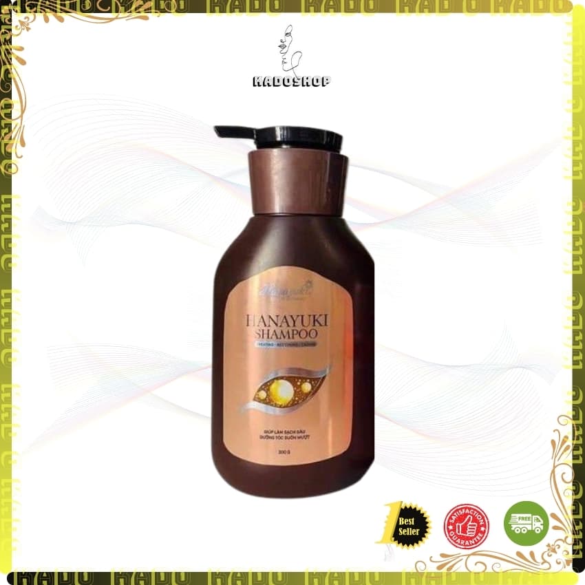 Dầu Gội Trị Gàu Hanayuki Shampoo - Sạch Gàu Hết Rụng Tóc Suôn Mượt
