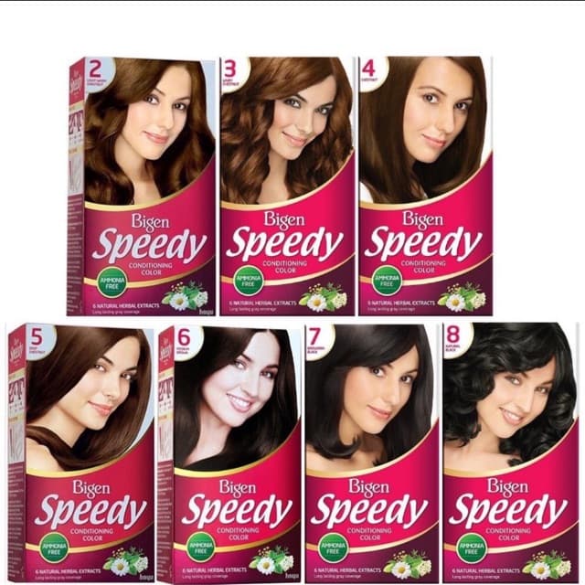 Thuốc nhuộm tóc phủ bạc nhật Bigens Speedy 40ml