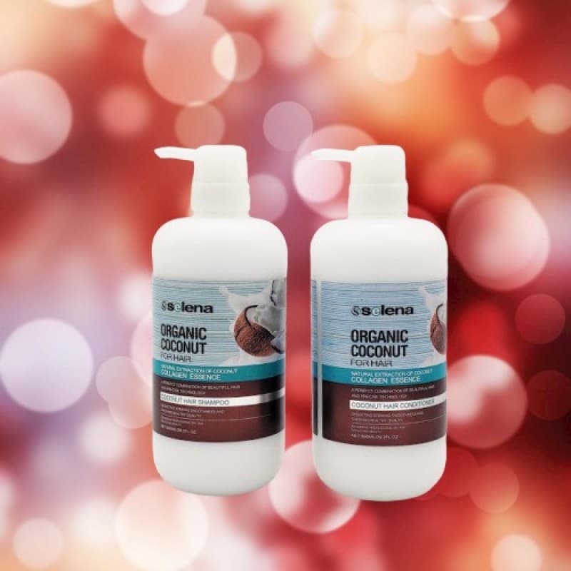 Dầu Gội Dừa Selena Hương Sữa Dừa giúp Mọc Tóc 800ML | Hàng Chính Hãng