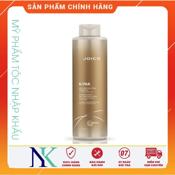Dầu Gội K-Pak Joico Cho Tóc Khô Xơ Chẻ Ngọn 1000Ml