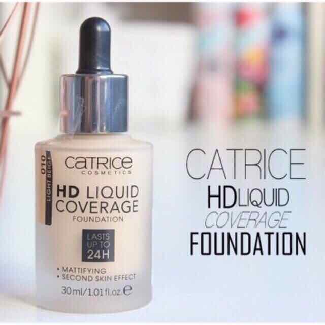 [HCM]KEM NỀN CATRICE HD 24h SIÊU MỊN MỎNG CHE KHUYẾT ĐIỂM CỰC ĐỈNH