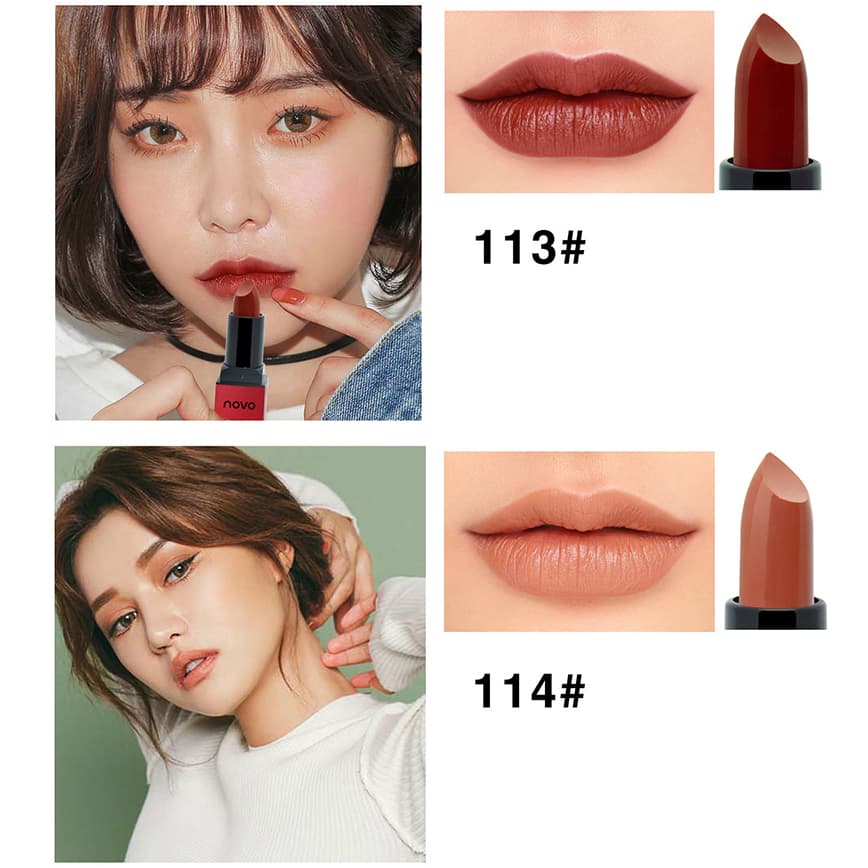 Son Thỏi NOVO Lipstick Colour Lasting P612
