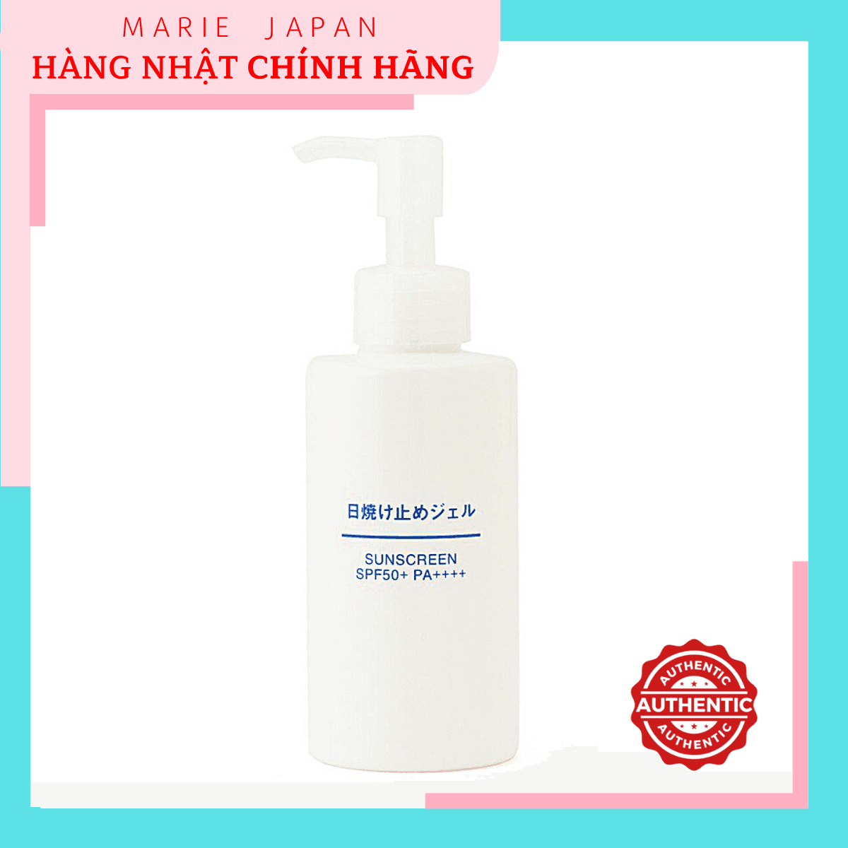 [HCM]Kem Chống Nắng Muji Sunscreen SPF50+ PA++++ Nhật Bản 150g