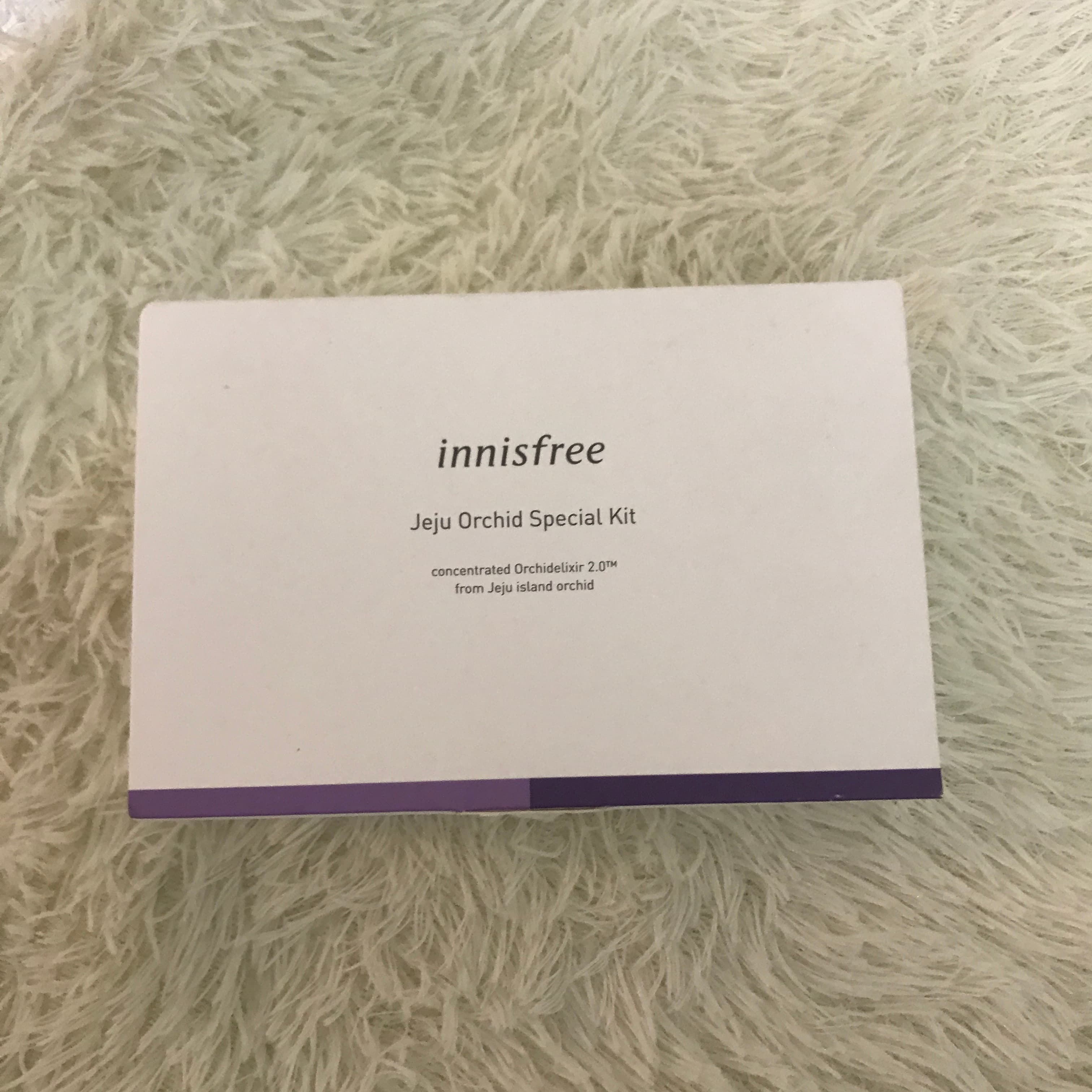 Bộ dưỡng da toàn diện dưỡng trắng chống lão hóa Innisfree Jeju Orchid Special Kit 4 sp