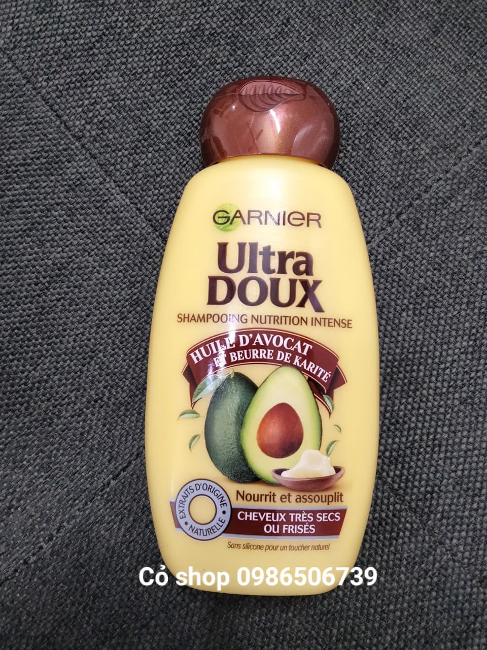 Dầu Gội Phục Hồi Tóc Hư Tổn Garnier Ultra Doux Bơ 250ml