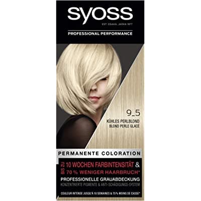Tẩy tóc Syoss - Thuốc nhuộm tóc Syoss - Thuốc nhuộm tóc Đức -  Thuốc nhuộm tóc cao cấp Syoss 9_5 màu vàng
