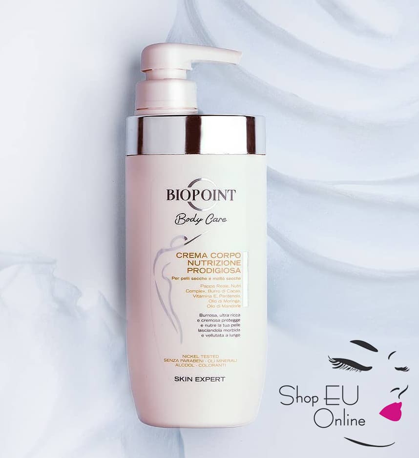 Kem dưỡng body - Biopoint body care- lotion dưỡng ẩm- phục hồi- mềm mại - Italy