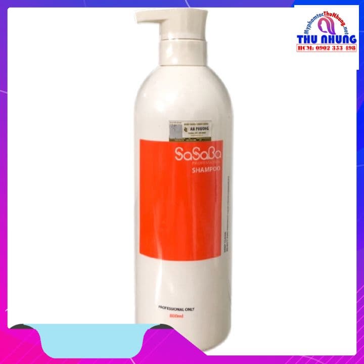 [HCM]DẦU GỘI PHỤC HỒI SASABA 800ML MẪU MỚI 2019
