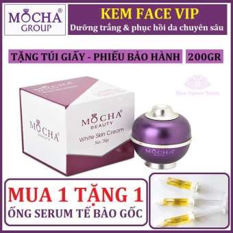 [HCM]Kem dưỡng da - KEM FACE VIP MOCHA - MUA 1 TẶNG 1 ỐNG SERUM TẾ BÀO GỐC MOCHA