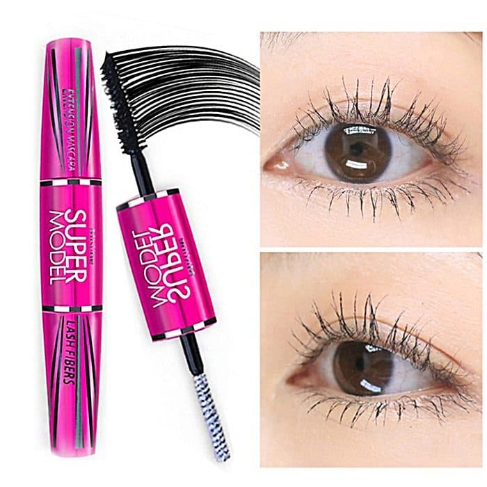Mascara 2 đầu Mistine Super Model Siêu Dày và Cong Mi - 5.5g -Thái Lan
