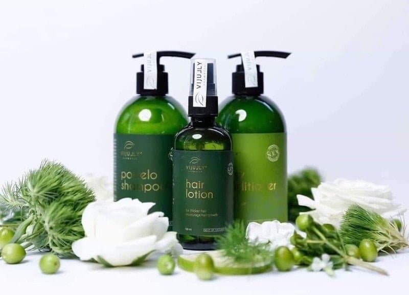 Combo Dầu Gội Xả Xịt Dưỡng Toc Kich Thich Mọc Toc Vi Jully