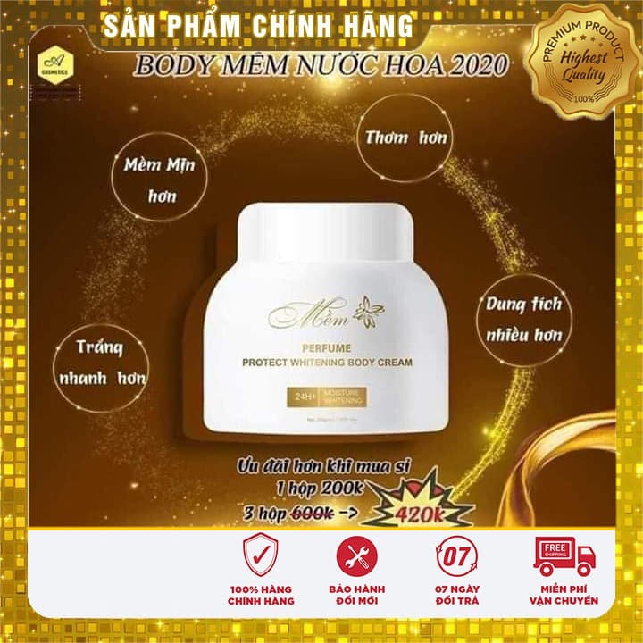 [Chính Hãng] kem body mềm nước hoa 2020 a cosmetics