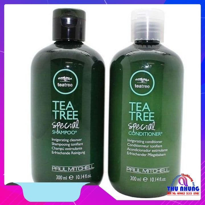 [HCM]Bộ dầu gội xả làm sạch gàu Paul Mitchell Tea Tree 300ml