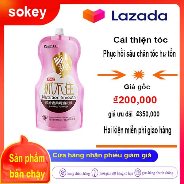 Dầu Ủ Làm Mềm Tóc Kem Ủ Cho Tóc Khô  Xơ Ủ Tóc Loại Tốt . Giúp Phục Hồi Tóc Hư Tổn cải thiện tóc bị tổn thương Dưỡng Tóc Giúp Tóc Mềm Mượt Óng Ả Kích Thích Mọc Tóc Nhanh. Giá Cực Ưu Đãi!