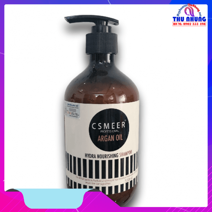 [HCM]DẦU GỘI CSMEER ARGAN OIL SIÊU MỀM MƯỢT CHO TÓC KHÔ HƯ TỔN 500ml