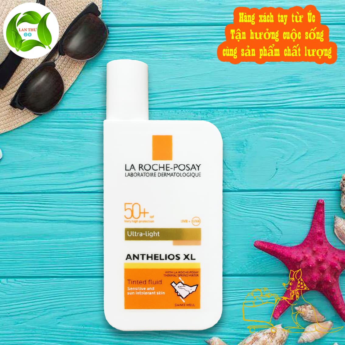 [HCM]Kem Chống Nắng La Roche Posay Anthelios Ultra Light Fluid Tinted SPF50+