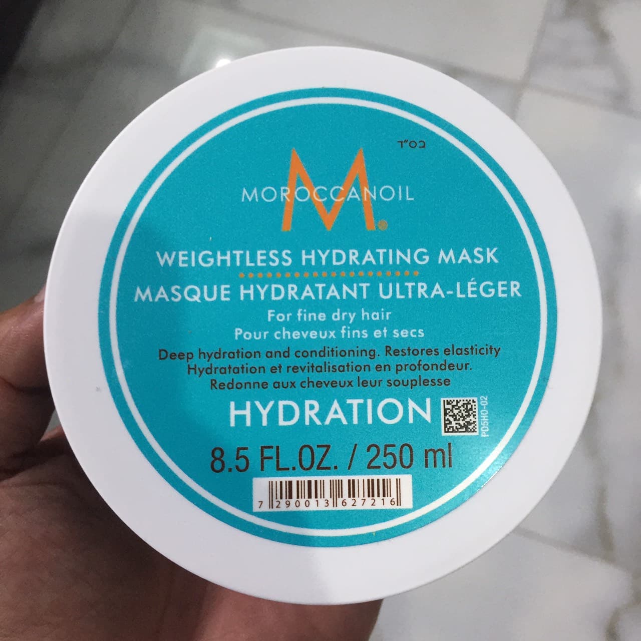 [HCM]MẶT NẠ DƯỠNG ẨM SIÊU NHẸ MOROCCANOIL WEIGHTLESS HYDRATING MASK 250ML