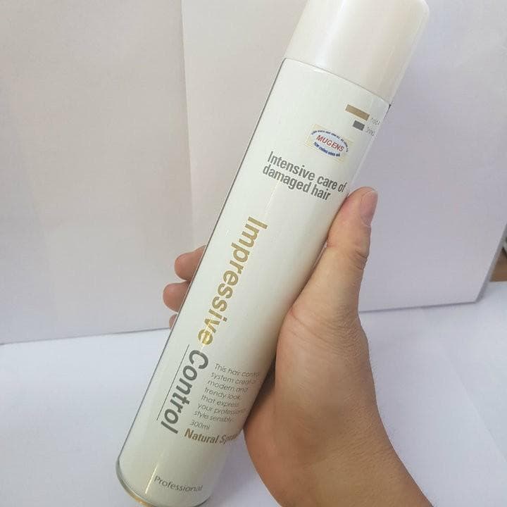Gôm xịt tóc mềm Mugens Natural Spray Hàn Quốc 300g