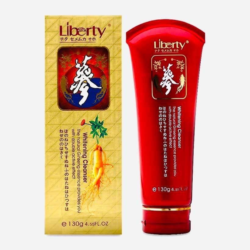 [HCM]Sữa rửa mặt Liberty Nhân Sâm cao ly Nhật Bản làm trắng da và se khít lỗ chân lông - HX1186