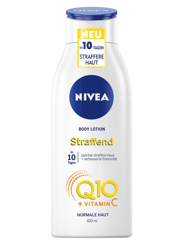 Kem dưỡng thể Nivea Q10 Straffend - Sáng da Chống lão hóa 400ml (Da thường)