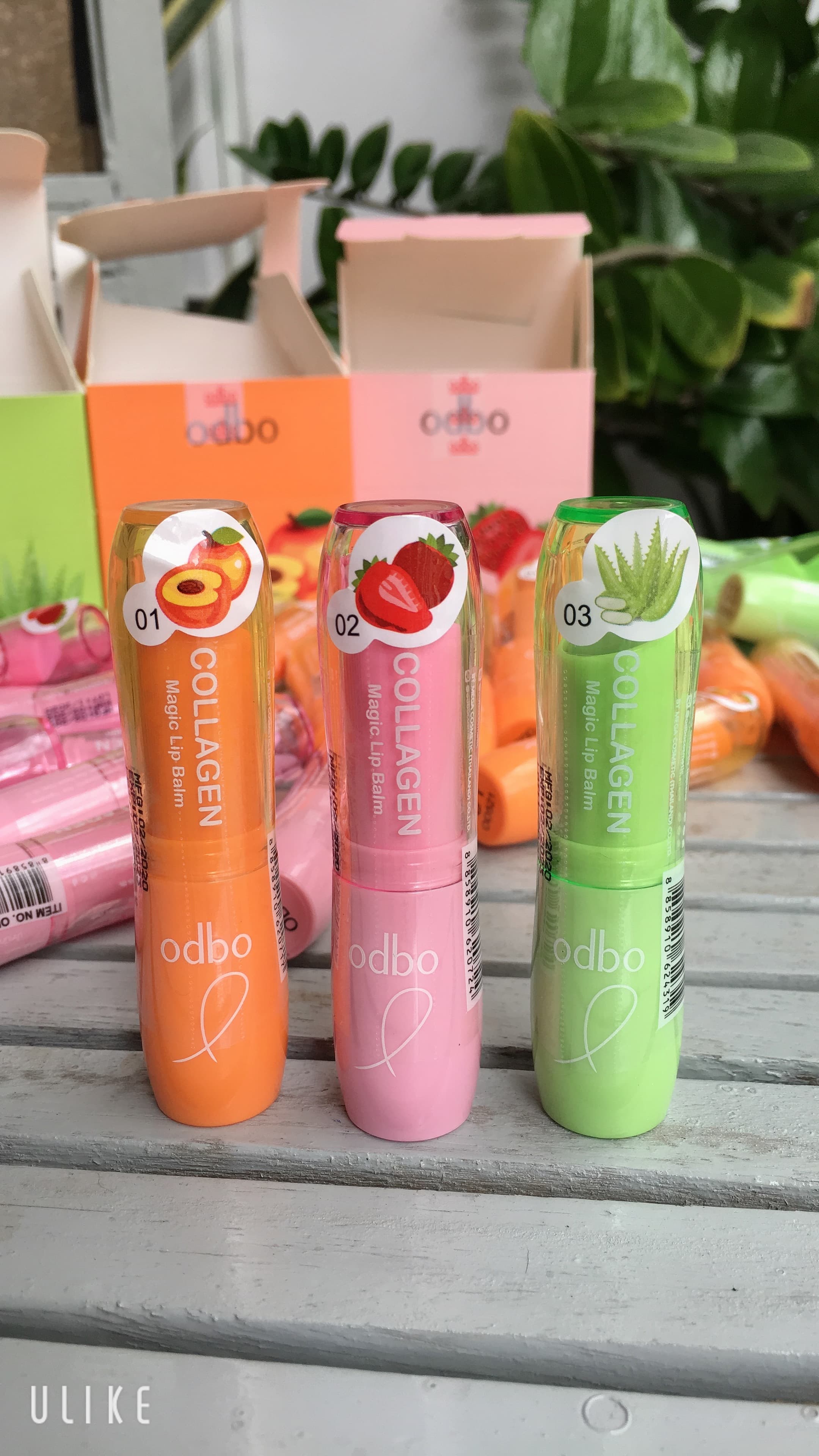 [HCM]Son Dưỡng Môi Chống Thâm Thái Lan ODBO Collagen Magic Lip Balm OD521