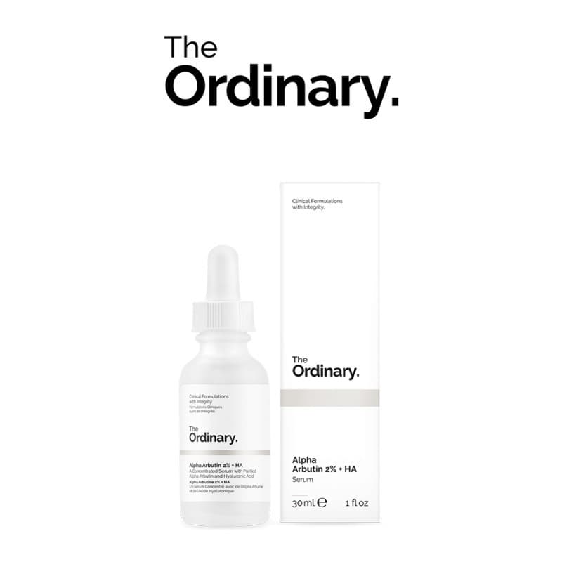The Ordinary - Serum Alpha Arbutin 2% + HA - Tinh chất dưỡng trắng da giảm thâm nám 30ml