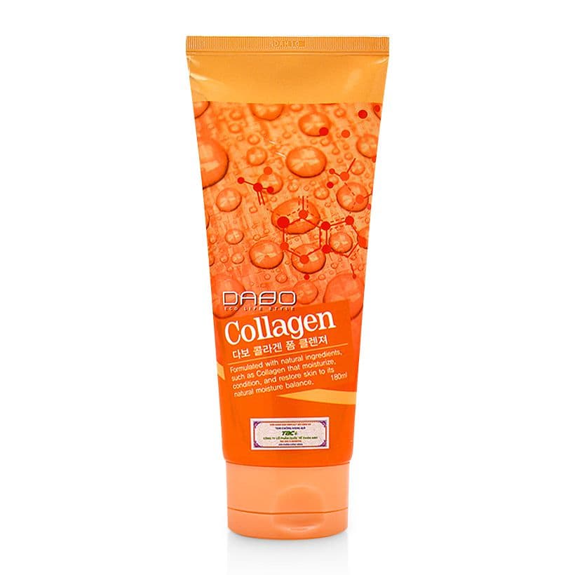 Sữa rửa mặt tái tạo da Collagen Dabo Cao cấp Hàn Quốc 180ml