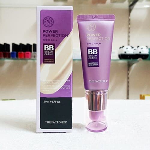 Kem nền che khuyết điểm kiềm dầu Power Perfection BB Cream Hàn Quốc 20gr - 01 sáng