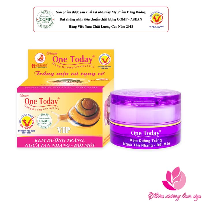 Kem dưỡng trắng Ngừa tàn nhang Đồi mồi Cao Cấp ONE TODAY 15g