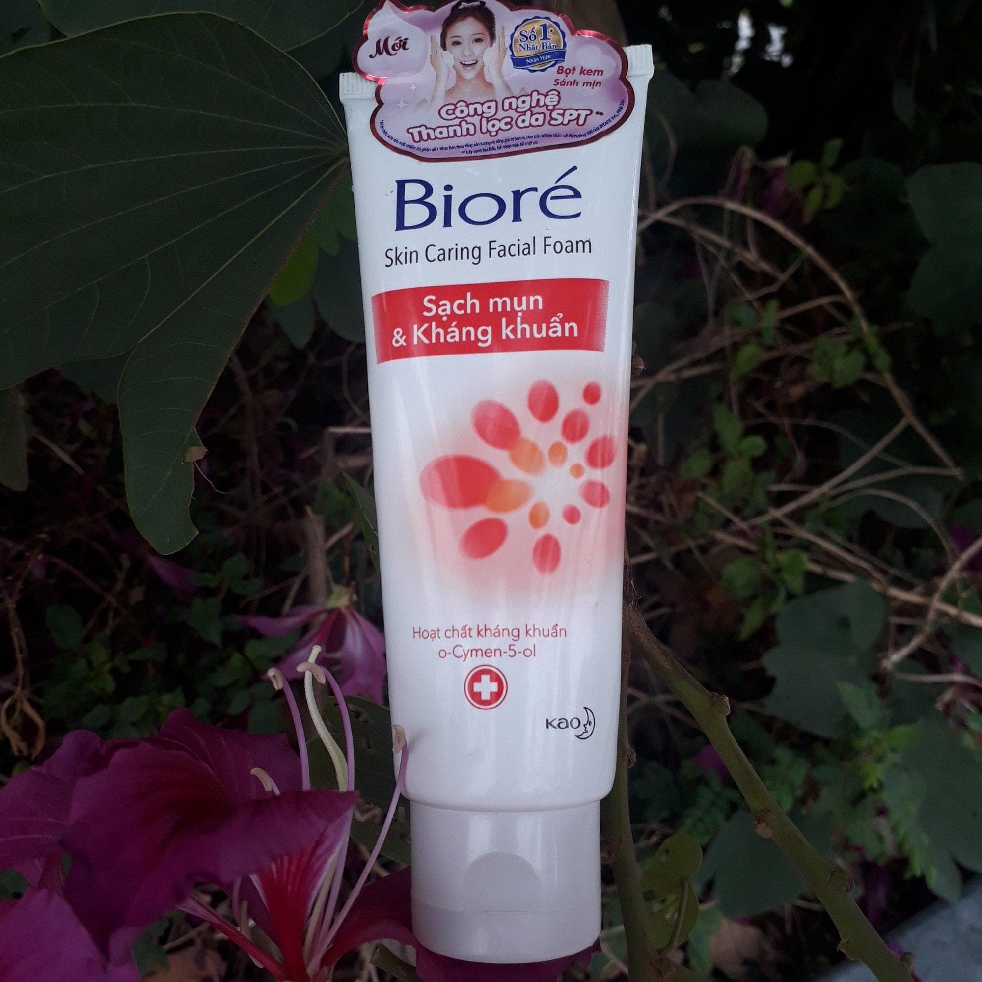[HCM]SỮA RỬA MẶT BIORÉ SẠCH MỤN DƯỠNG ẨM 100G