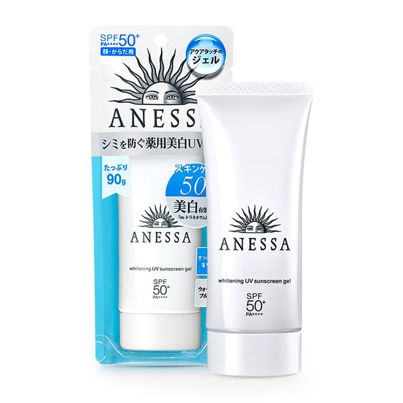 Kem chống nắng trắng da Shiseido Anessa Whitening UV Suncream Gel SPF50+ (90g)