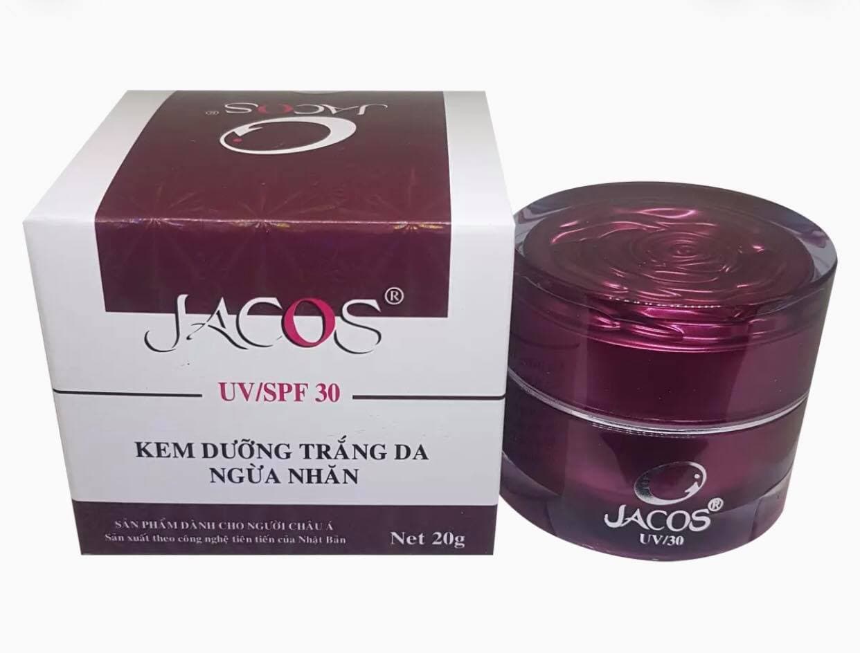 [HCM]Kem dưỡng trắng - chống nhăn da JACOS 20gr