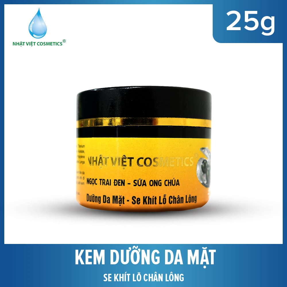 [25g] Kem dưỡng da mặt se khít lỗ chân lông NGỌC TRAI ĐEN