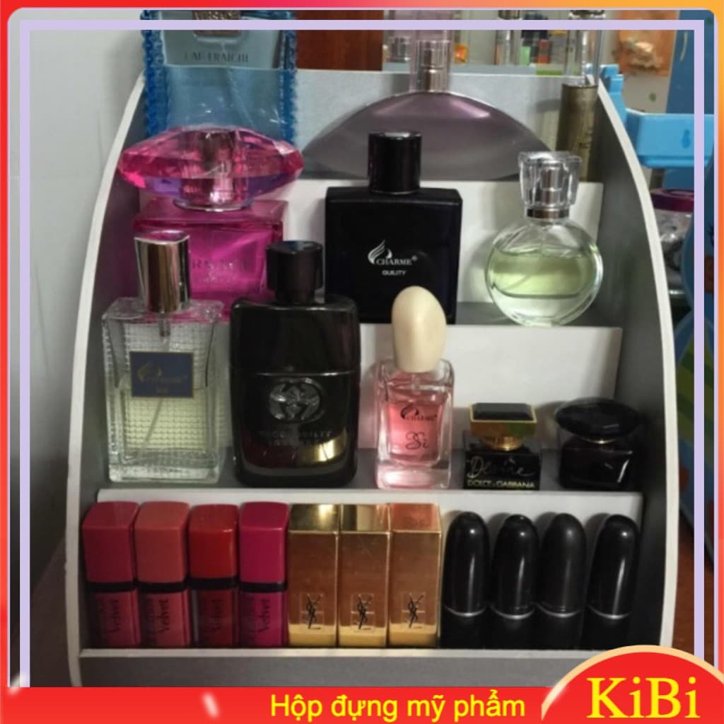 [HCM][FREE SHIP] Kệ Đựng Nước Hoa xám