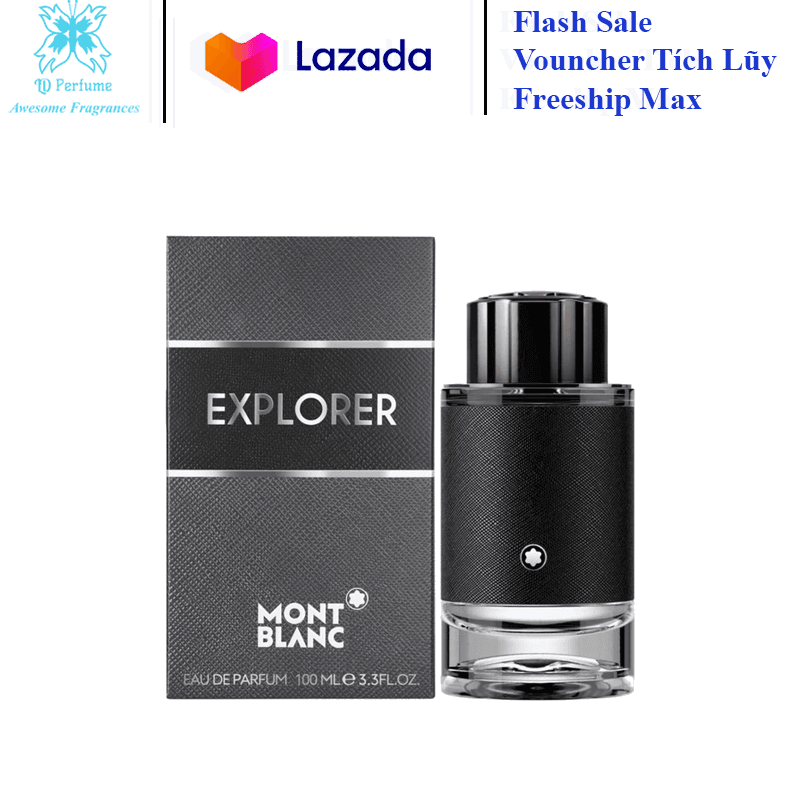 [HCM][LD Perfume] Nước hoa Nam  Mont Blanc Explorer EDP Fullsize 100ml